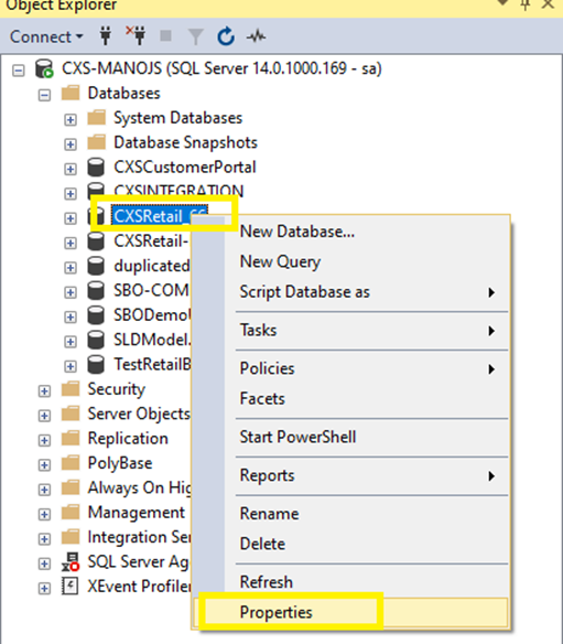 Database shrink getting failed